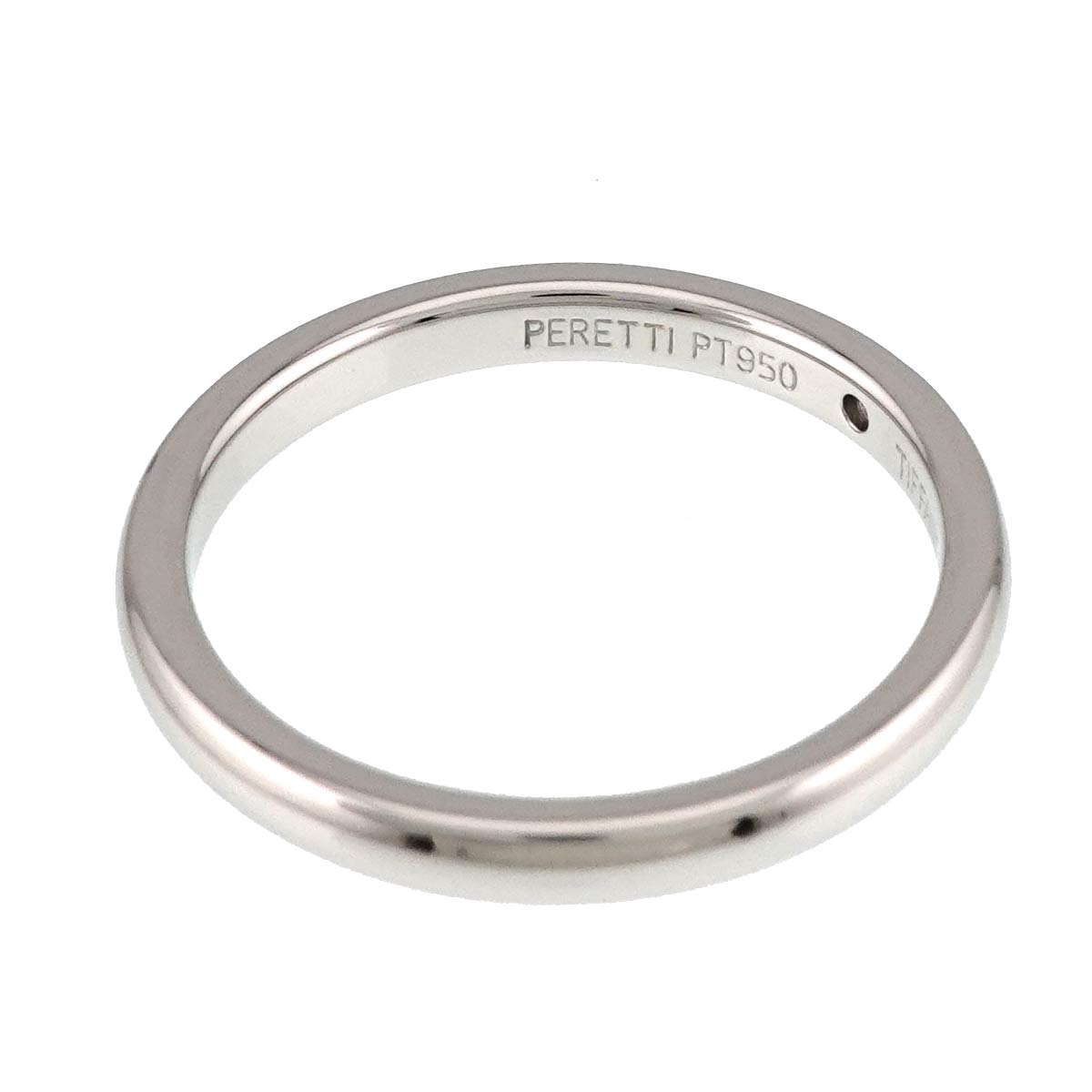 Stacking Band Ring Diamond 1P Platinum Size7.5-7.75(US)
