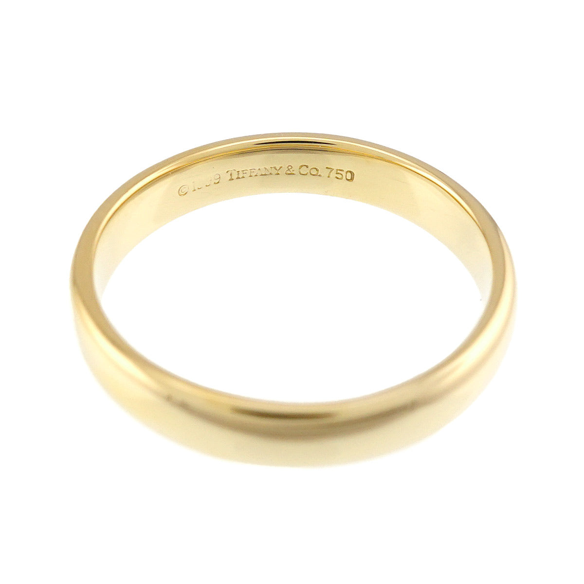 Forever Band Ring 18K Yellow Gold 750 Size9.75-10(US)
