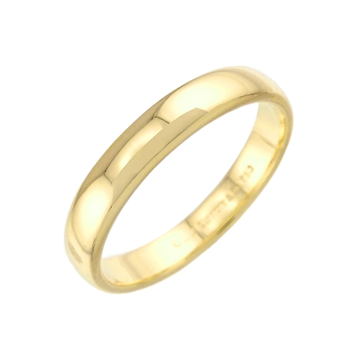 Forever Band Ring 18K Yellow Gold 750 Size9.75-10(US)