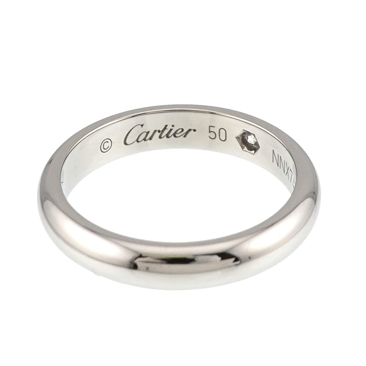 1895 Classic Diamond 1P Ring Pt Platinum size50 5.25(US)