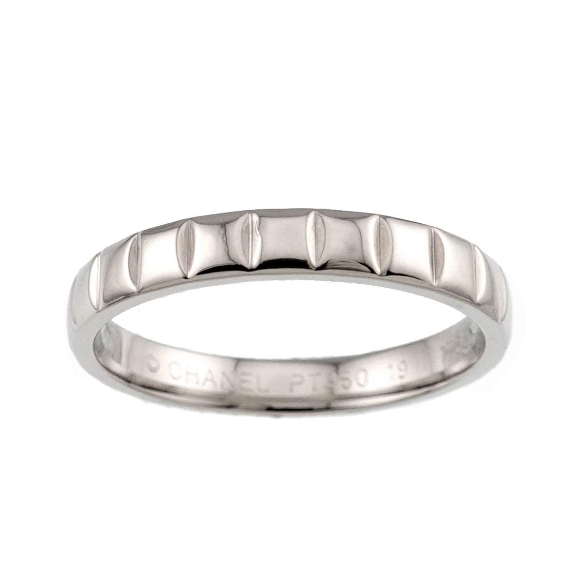 Chocolat Ring Pt Platinum size62 9.5(US)