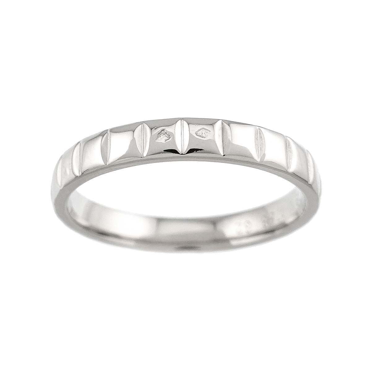 Chocolat Ring Pt Platinum size62 9.5(US)