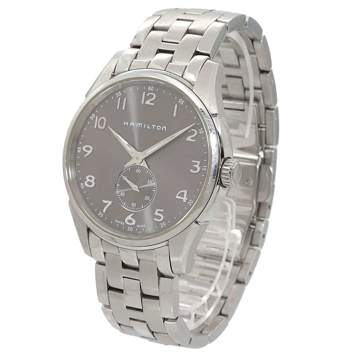 Jazz Master Thinline H384110 Quartz Gray Dial Mens Watch