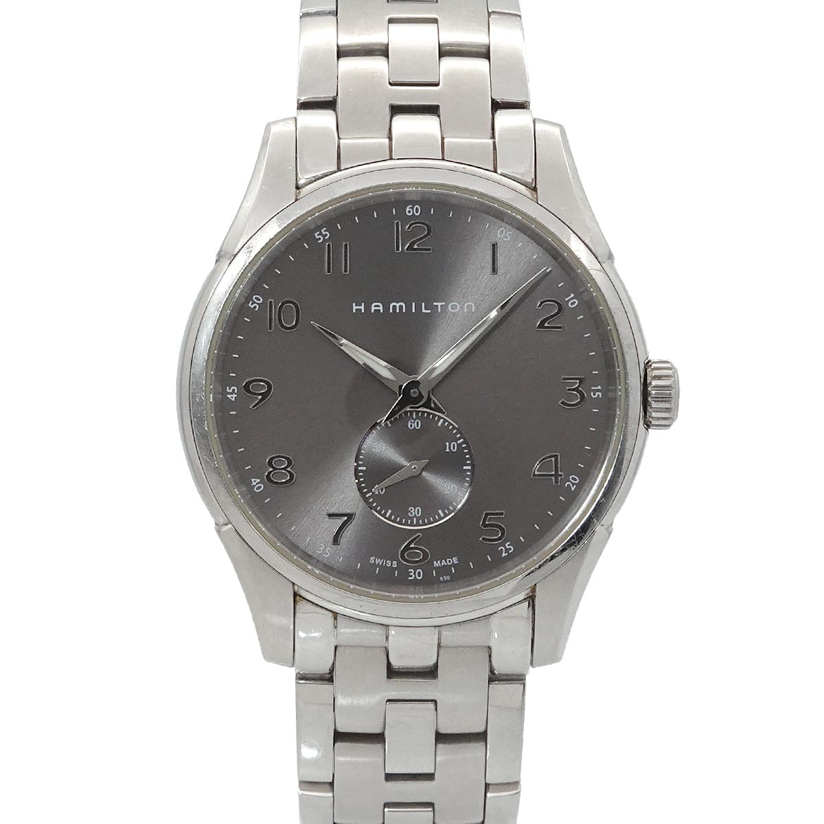 Jazz Master Thinline H384110 Quartz Gray Dial Mens Watch