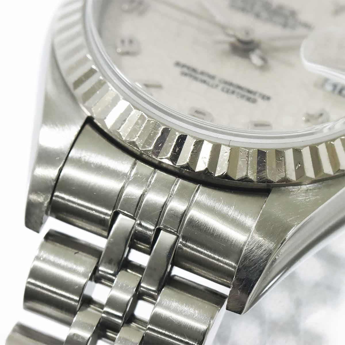 Datejust 79174 Serial F 750 WG White Dial Ladies Watch