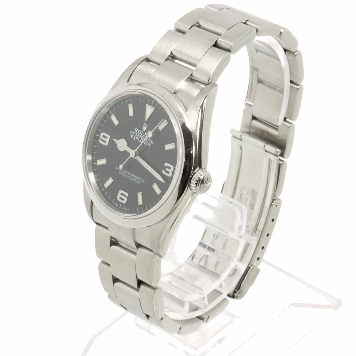 Explorer 1 114270 Serial D Automatic Black Dial Mens Watch