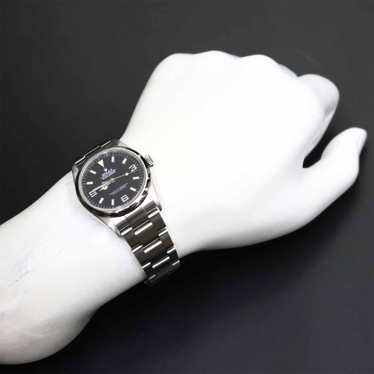 Explorer 1 114270 Serial D Automatic Black Dial Mens Watch