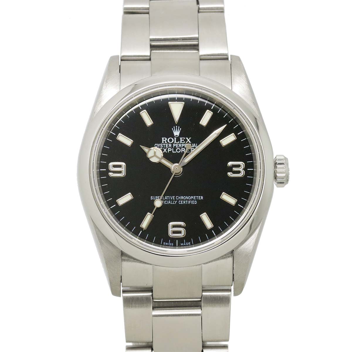 Explorer 1 114270 Serial D Automatic Black Dial Mens Watch