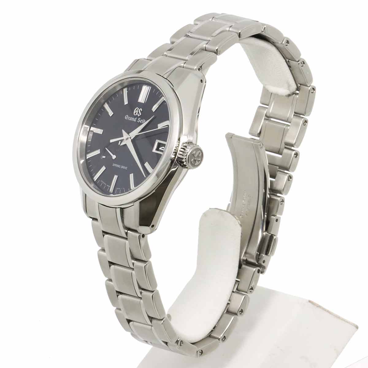SBGA375 9R65-0CV0 Spring drive Power Reserve Navy Dial