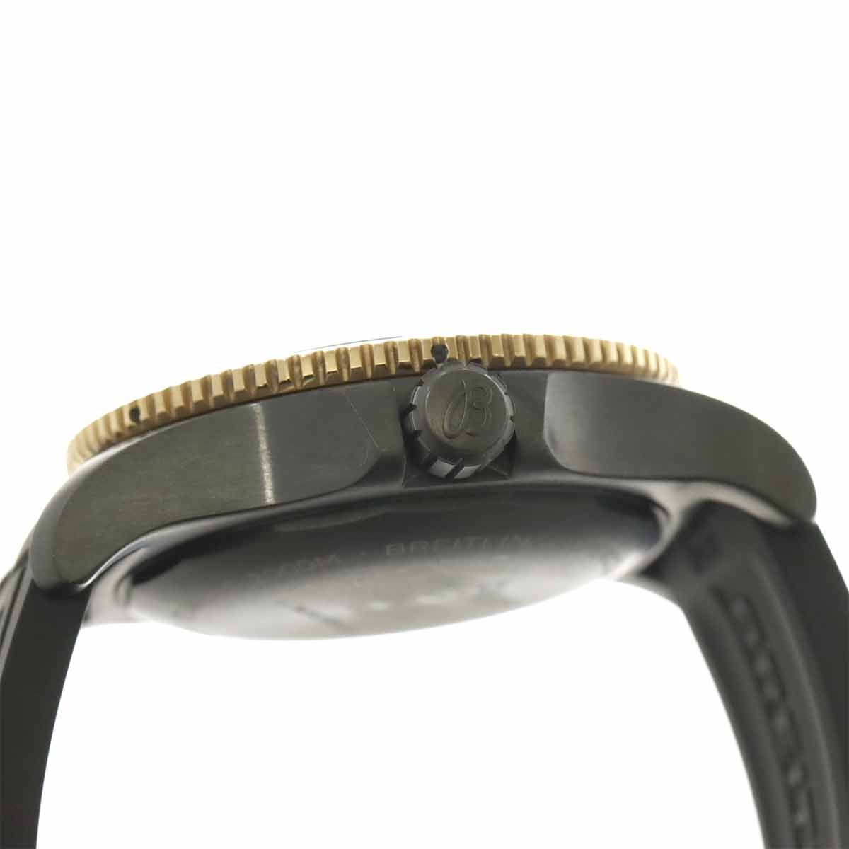 Superocean U17368 PG Date Automatic Black Dial Mens