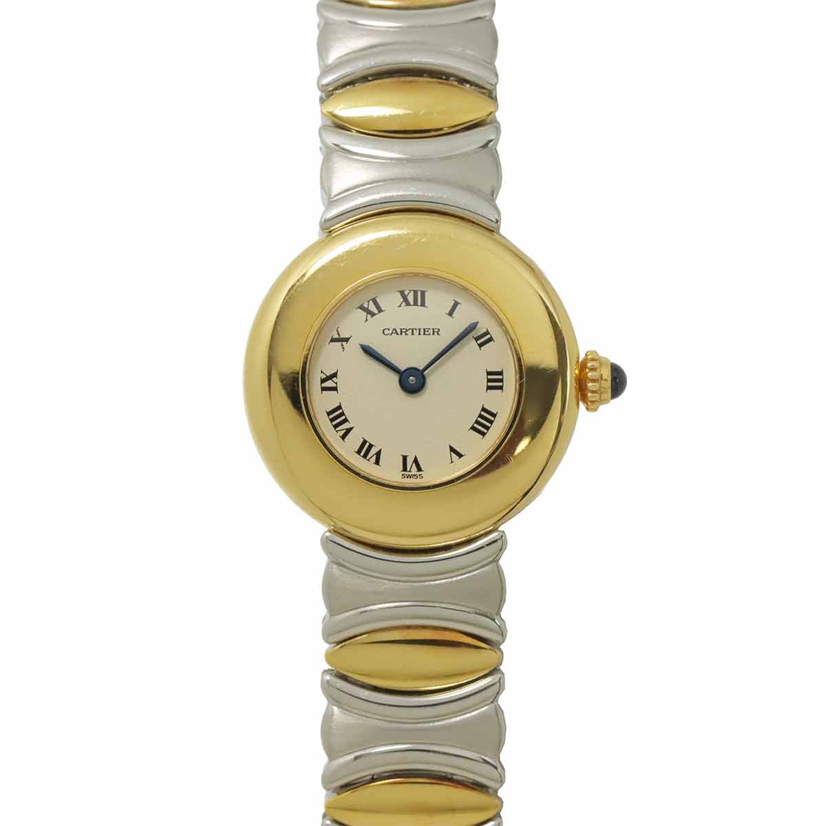 Colisee W40001F2 Quartz 750 YG Cream Ladies Watch