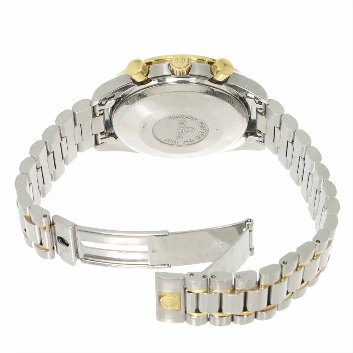 Speedmaster 3336.20 Chronograph Automatic YG White Dial