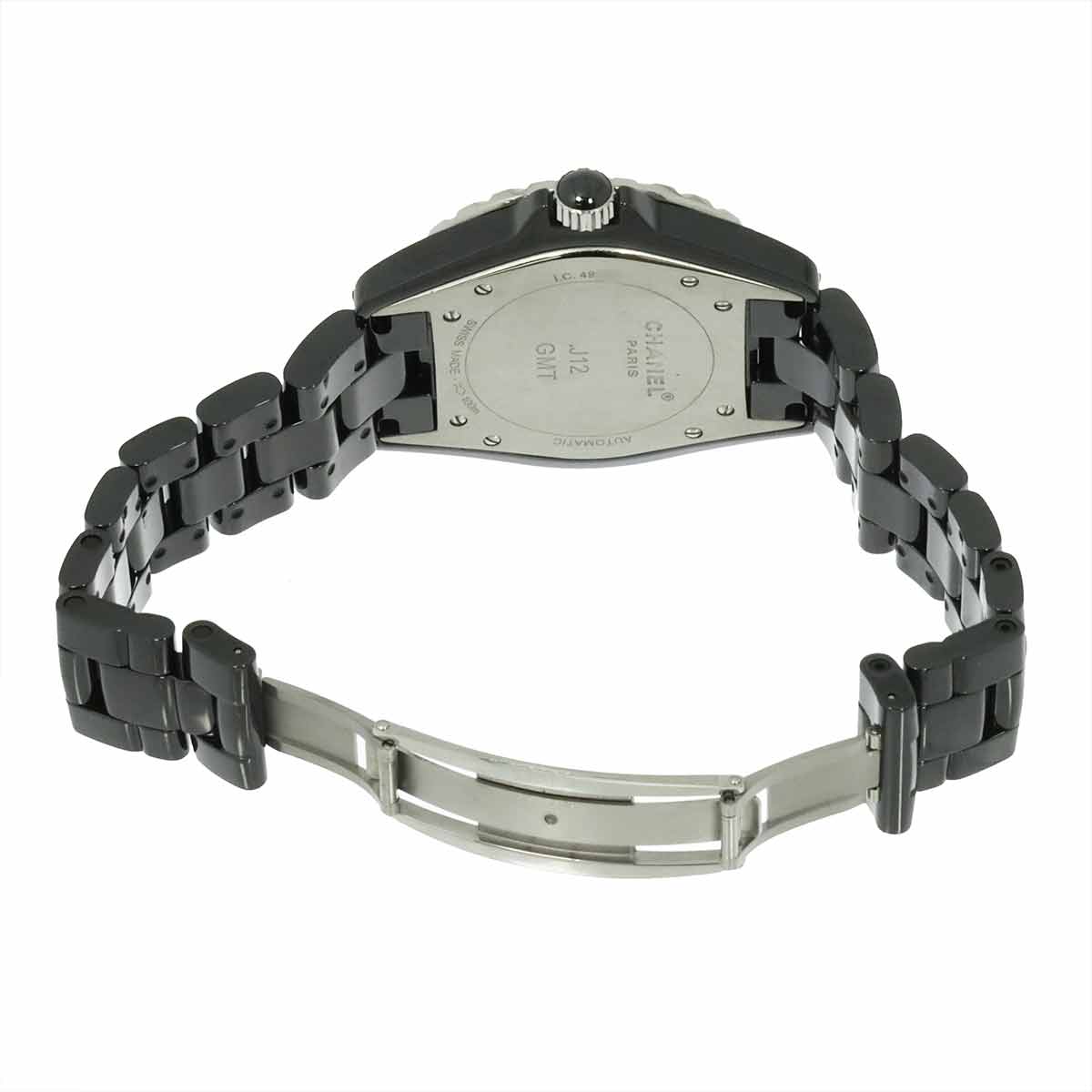 J12 GMT 41mm H2012 Mens Watch Date Black Ceramic Automatic