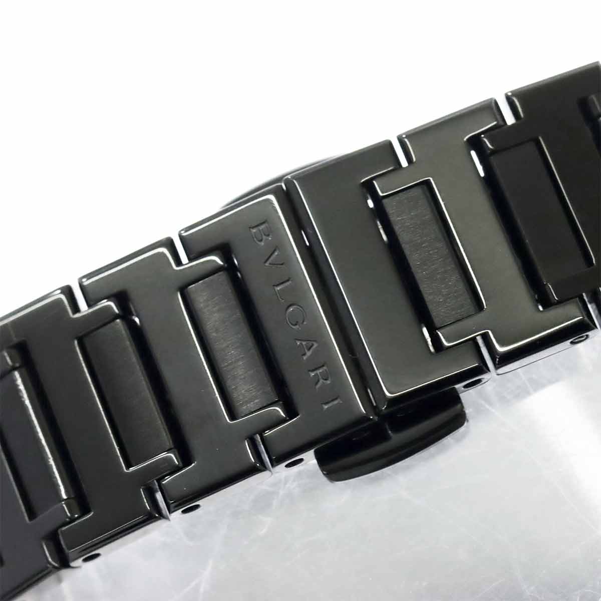 BVLGARIBVLGARI BB33S Quartz Black Dial Boys Watch