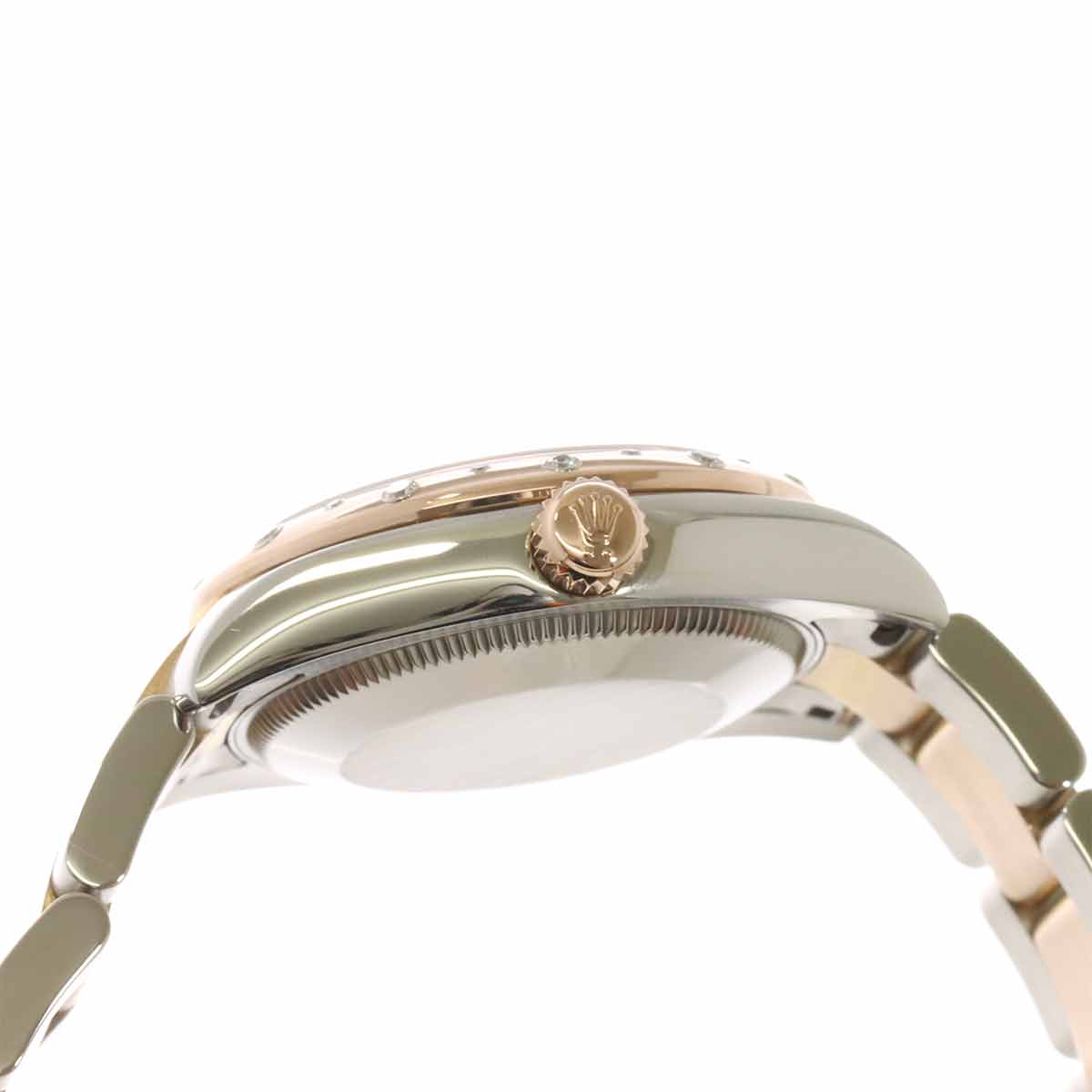 Datejust 178341 750 PG Diamond chocolate Dial Ladies Watch