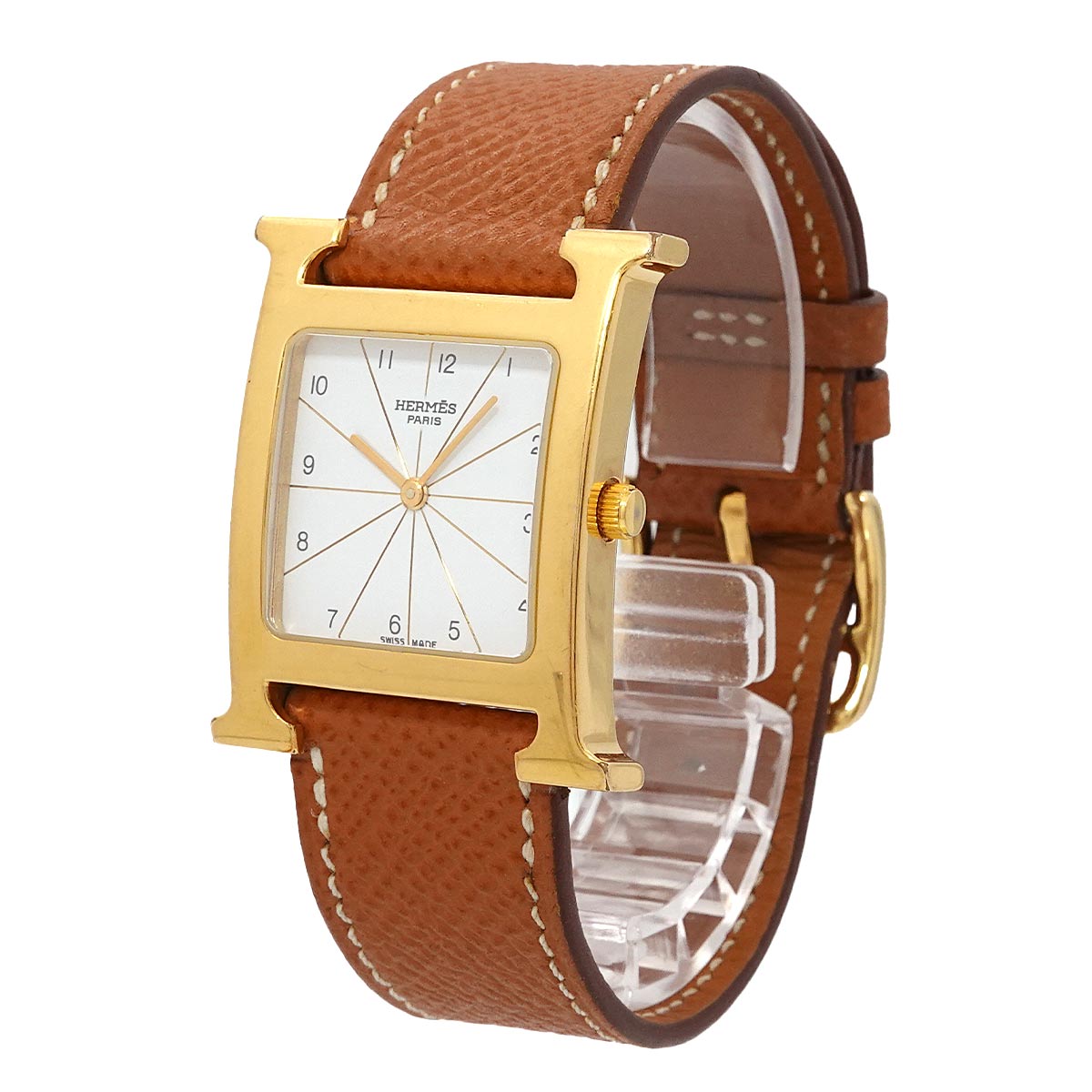 H Watch HH1.501 Quartz White Dial Mens Watch