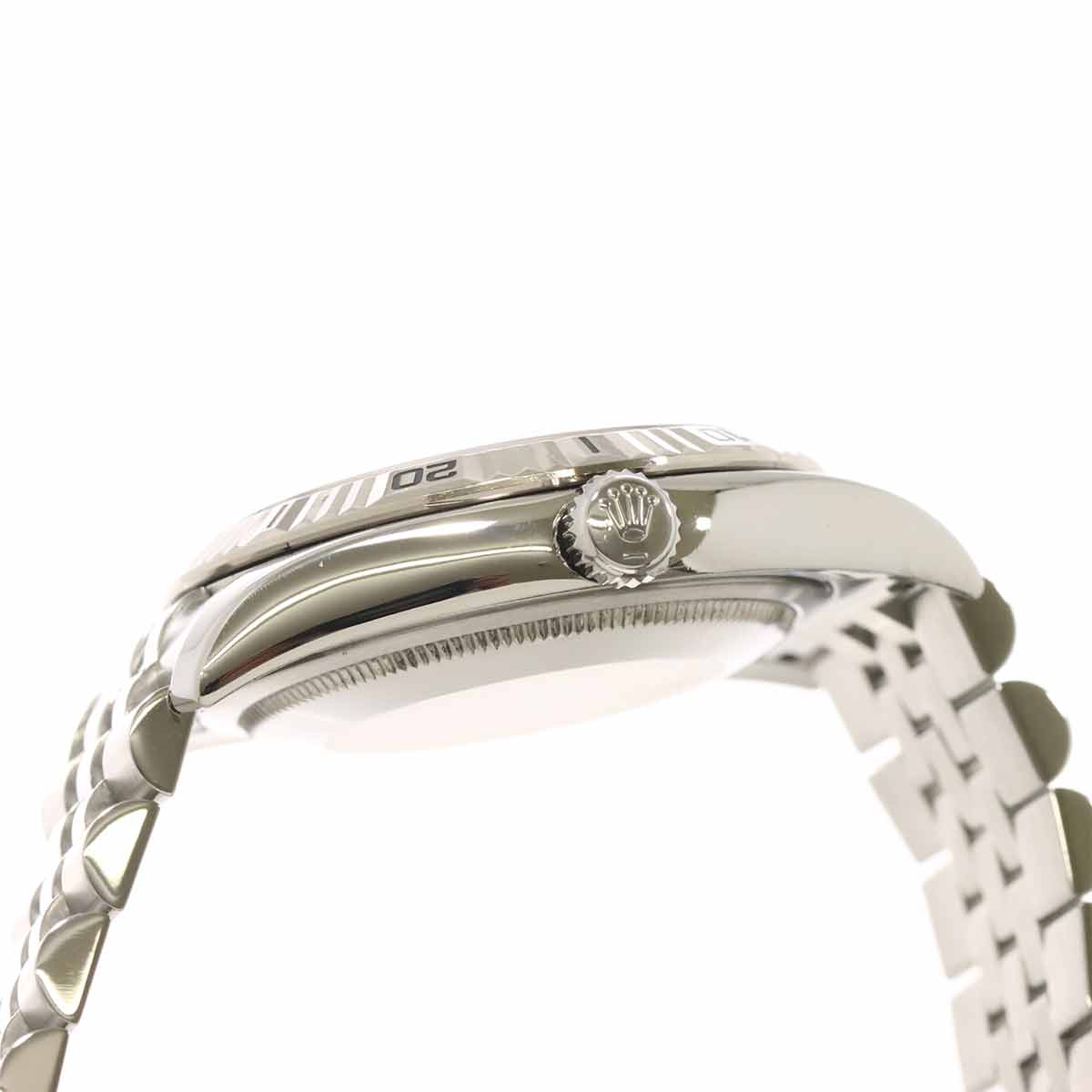 Datejust Turnograph 116264 Serial F 750 K18WG White Dial Mens
