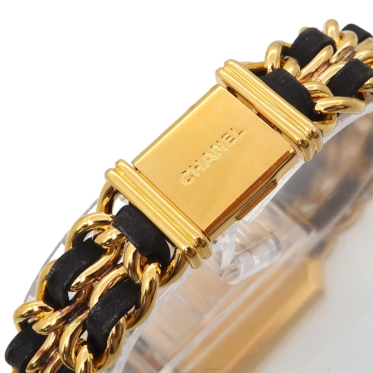 Premiere Size M H0001 Vintage Quartz Black Dial Ladies Watch