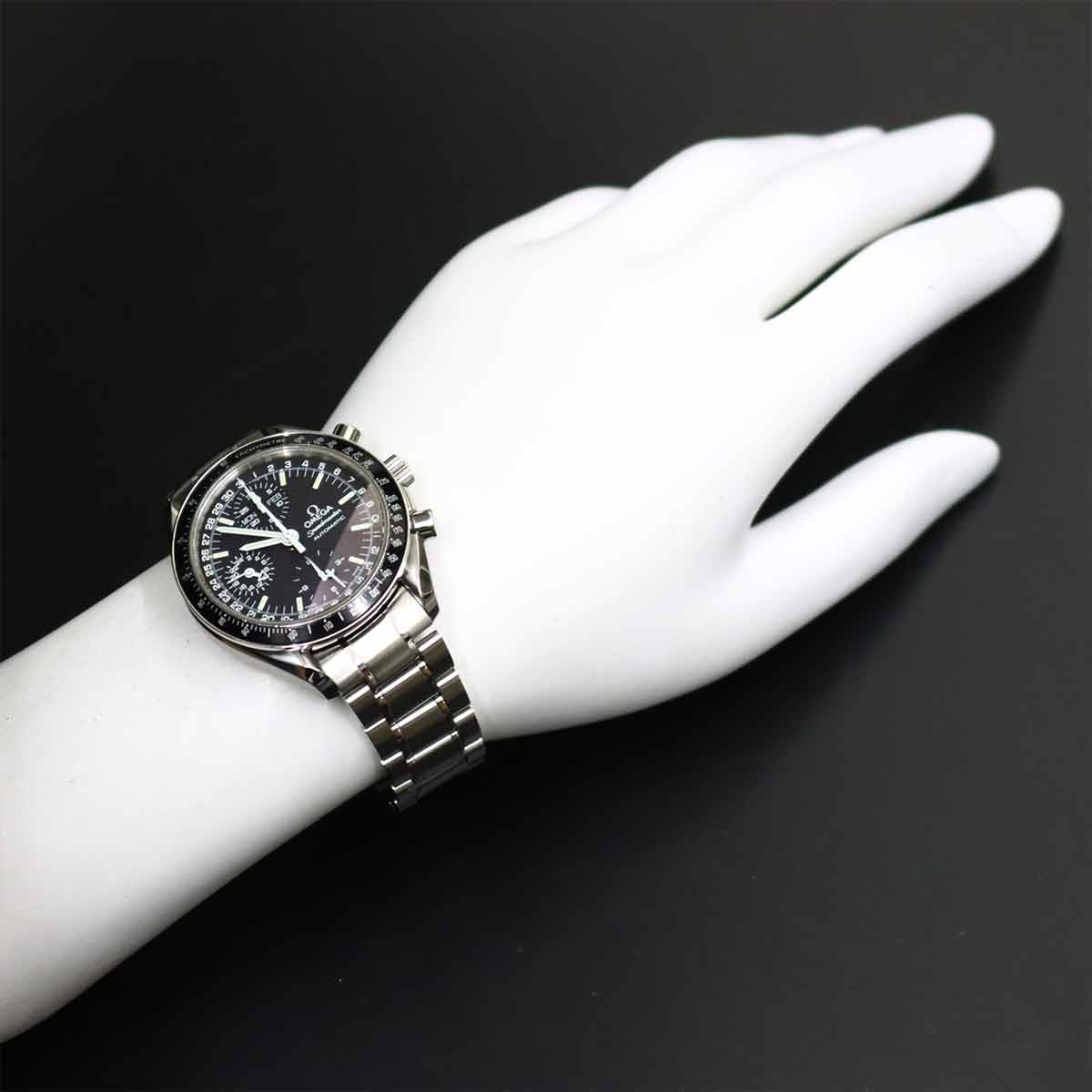Speedmaster Mark 40 Cosmos 3520 50 triple calendar Black Dial