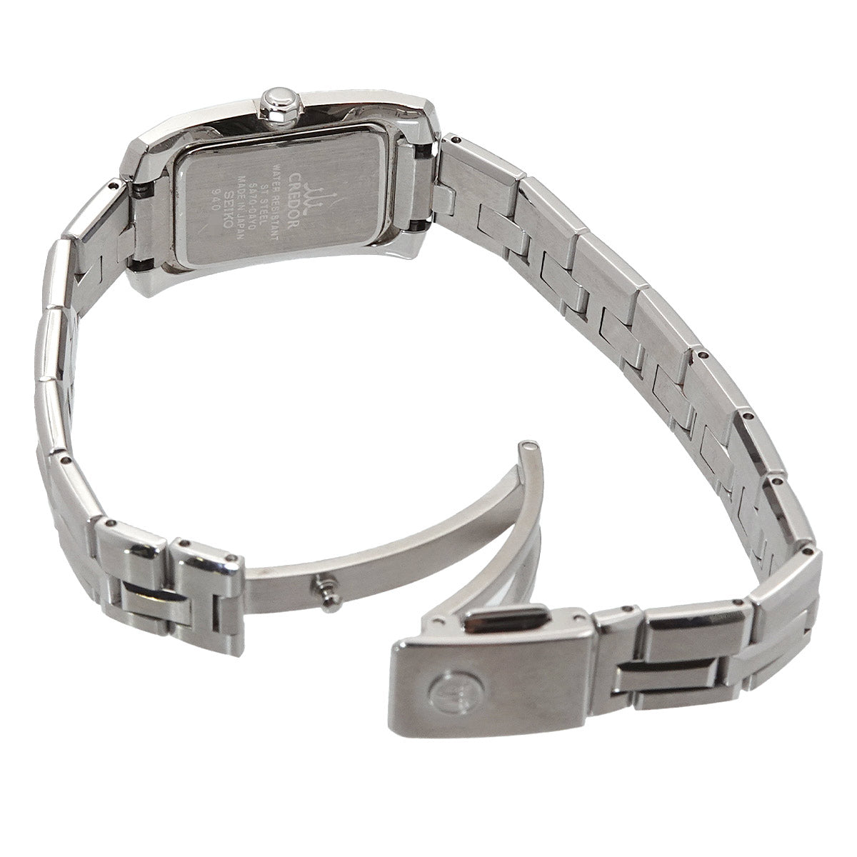 CREDOR Node GSWE935 5A70 0AY0 Diamond Bezel Green Dial Ladies