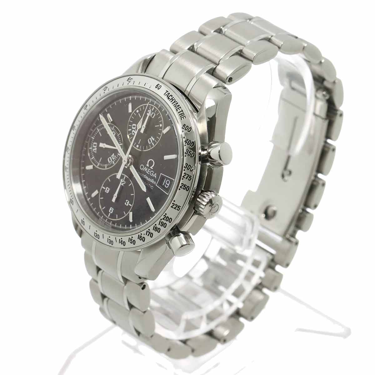 Speedmaster Date 3513 50 Chronograph Automatic Black Dial Mens