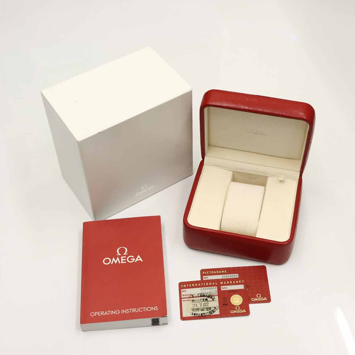 Seamaster Professionell 300 2265.80 Quartz Navy Dial Mens Watch