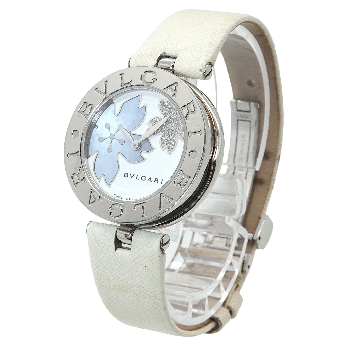 B-zero1 BZ30S Diamond White Dial Ladies Watch