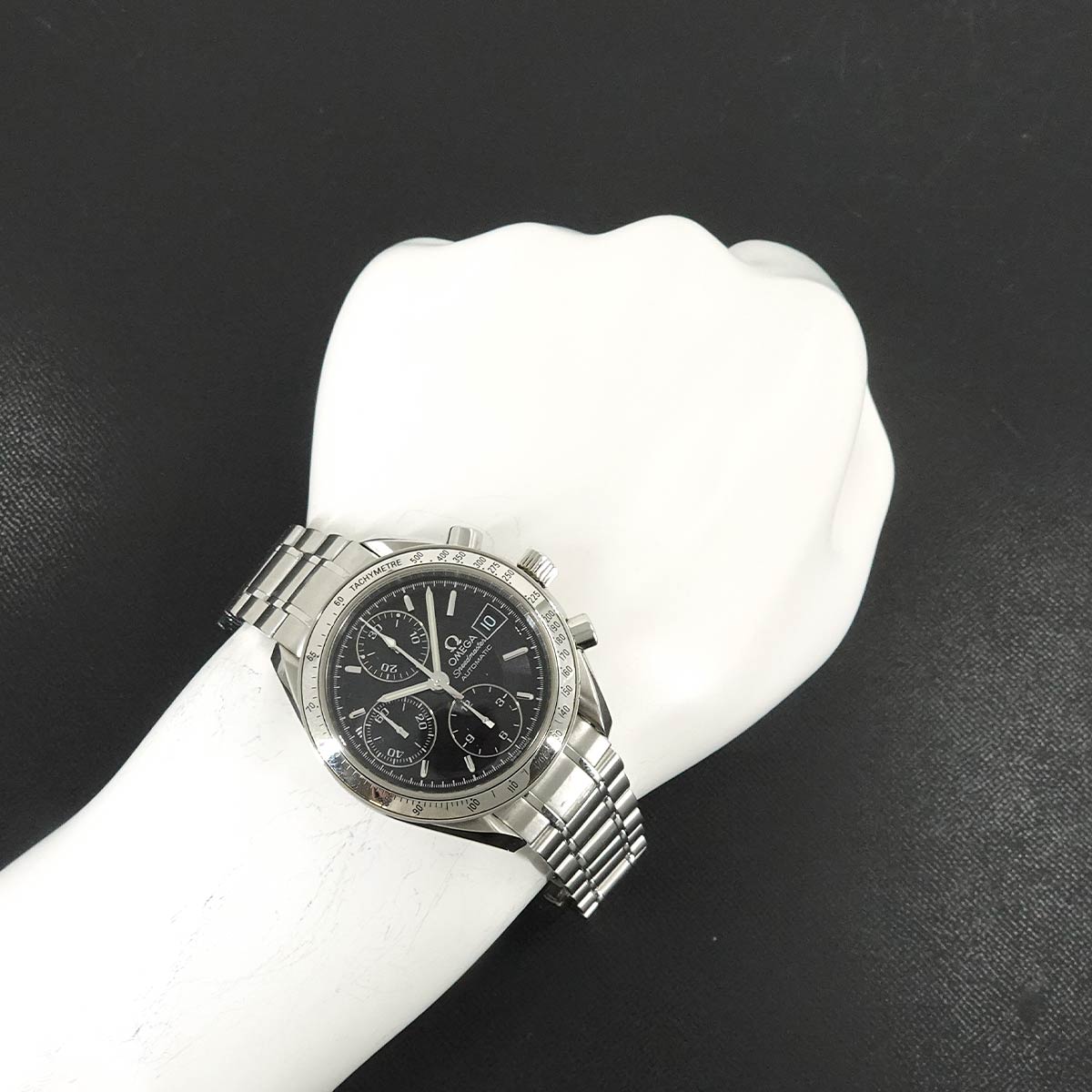 Speedmaster Date 3513.50 Chronograph Automatic Black Dial Mens