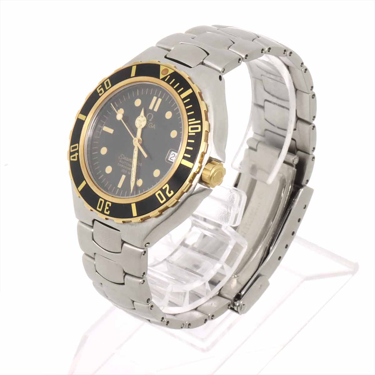 Seamaster 368 1042 Automatic Date Black Dial Mens