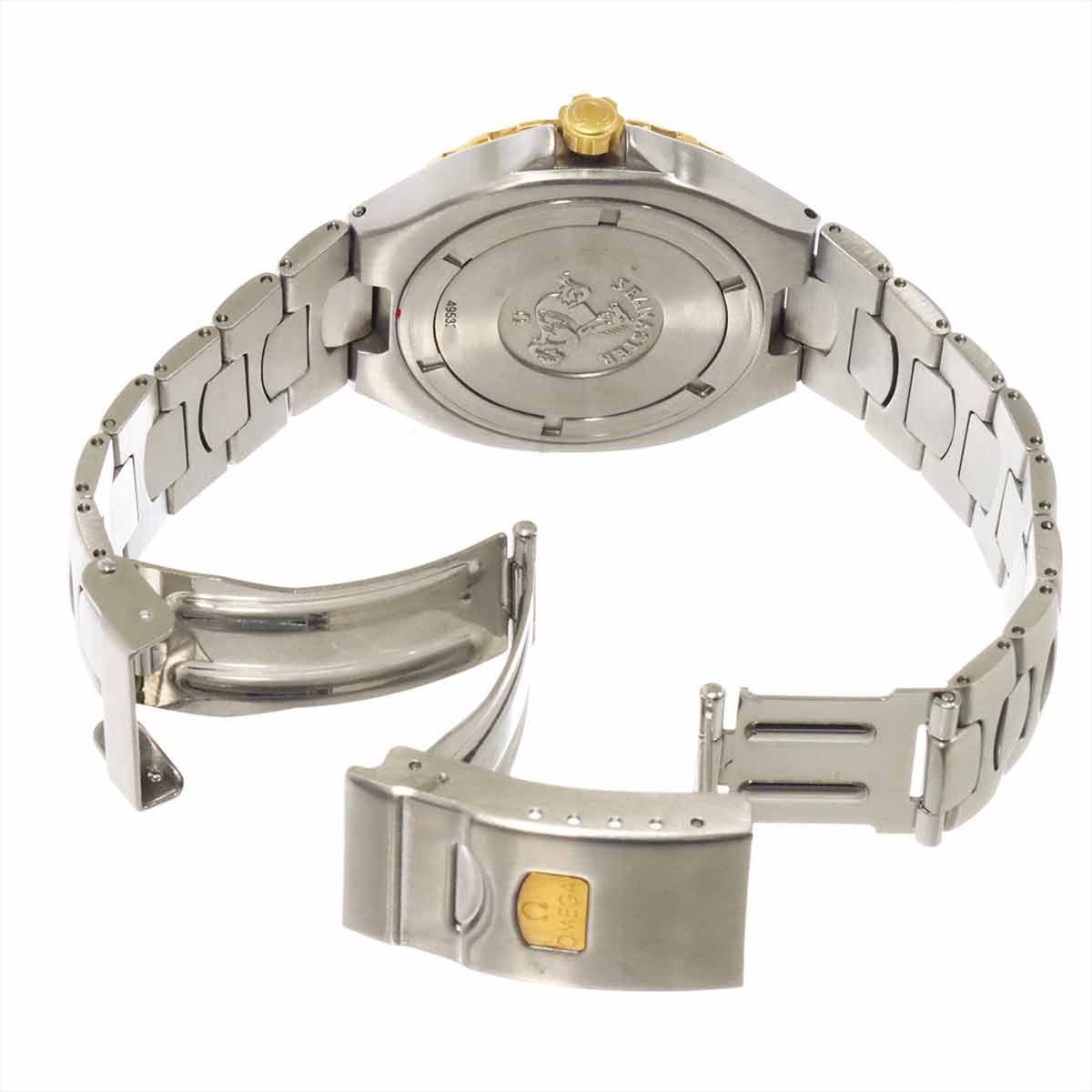 Seamaster 368 1042 Automatic Date Black Dial Mens