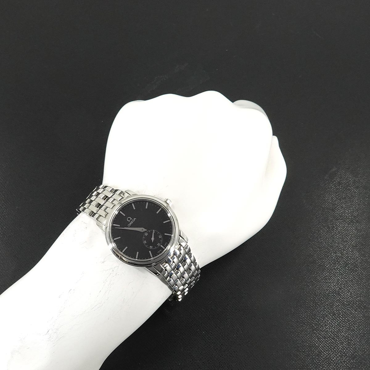De Ville Prestige 4520 51 Black Dial Hand Winding Mens Watch