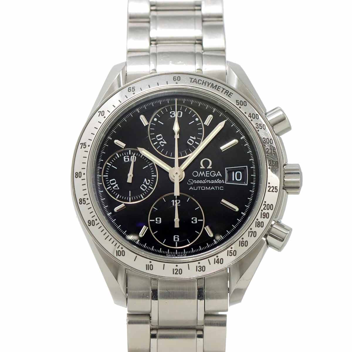 Speedmaster Date 3513.50 Chronograph Automatic Black Dial Mens