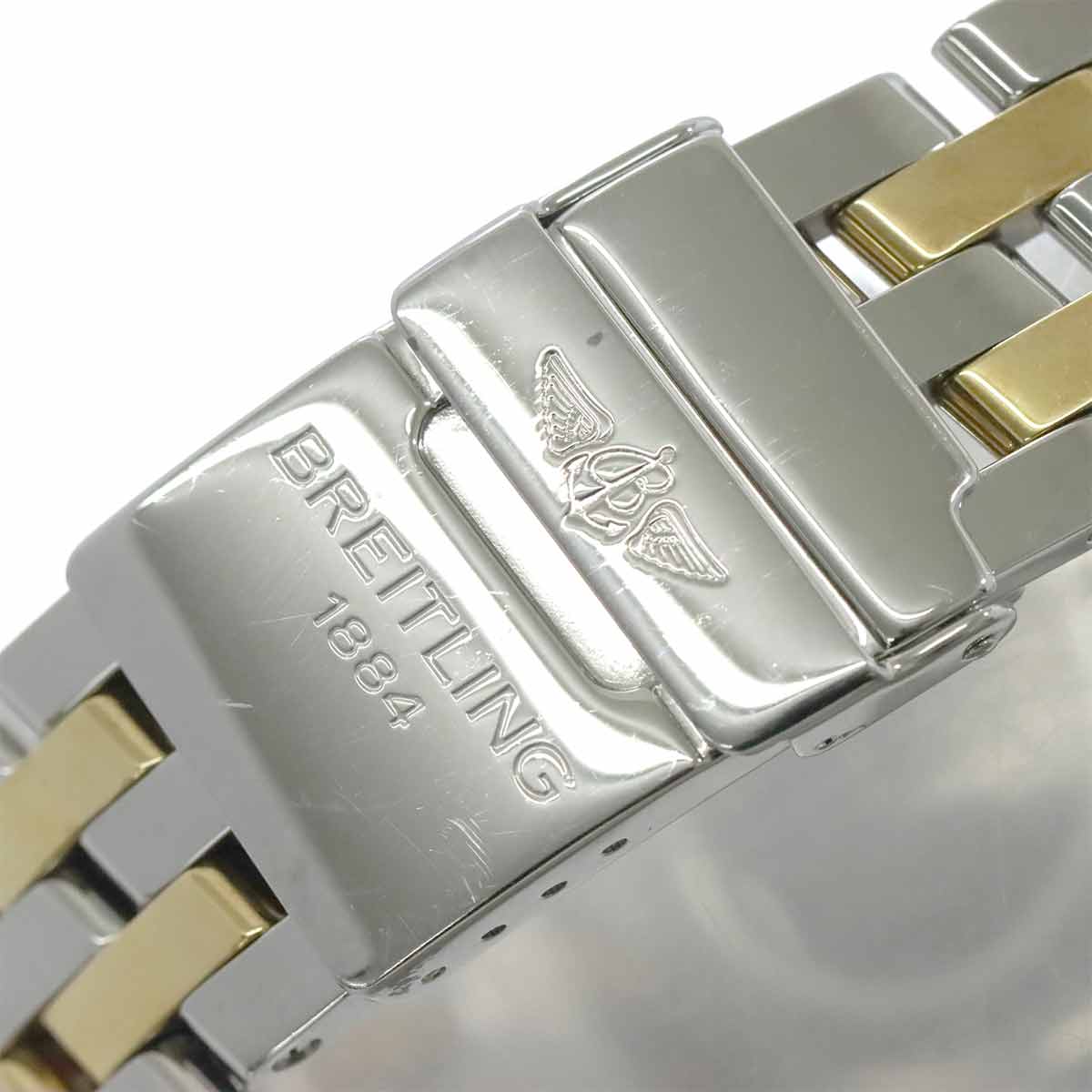 Chronomat Bicolour B13050.1 Chronograph Black Dial