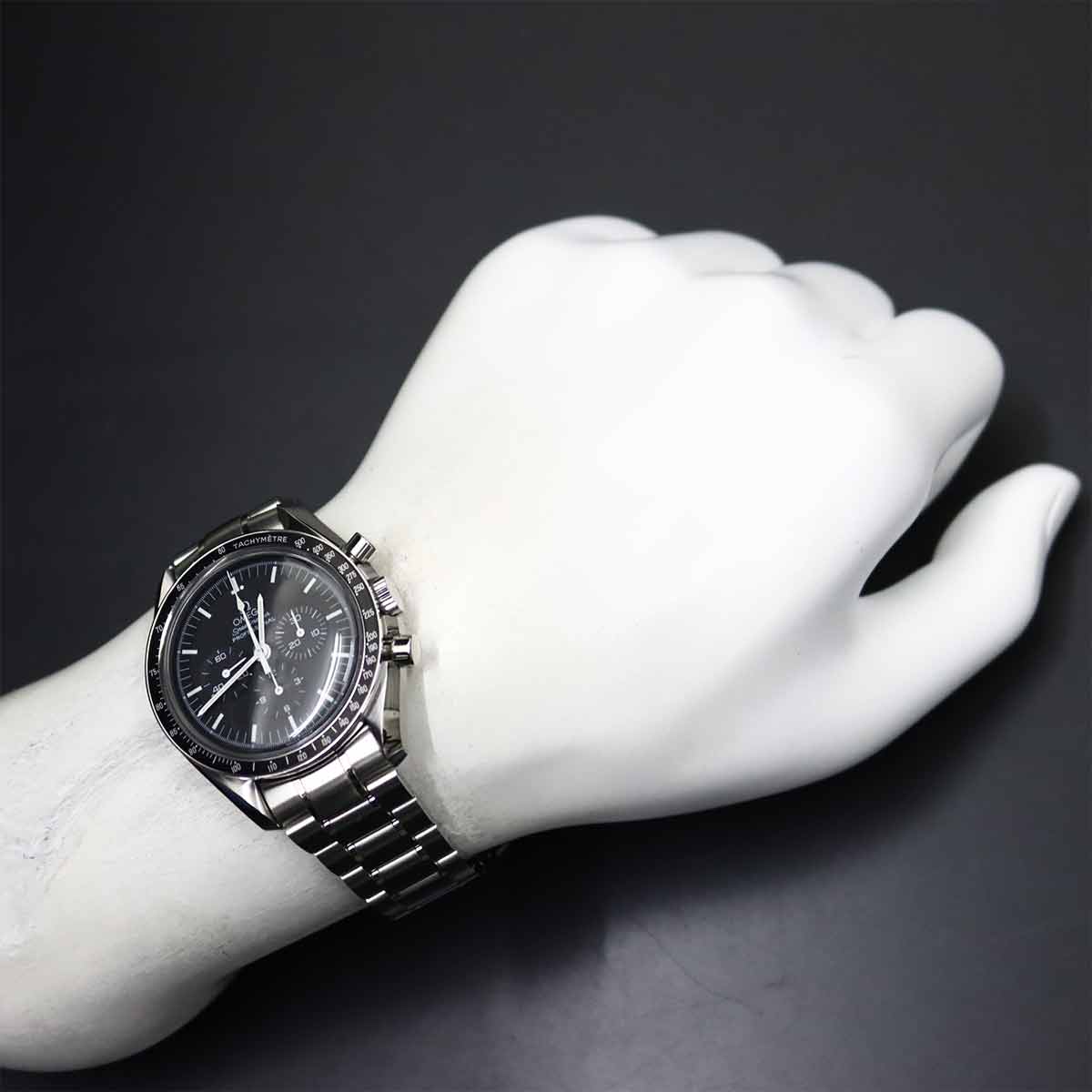 Speedmaster Professional Moon Watch 3570 50 Black Dial Mens
