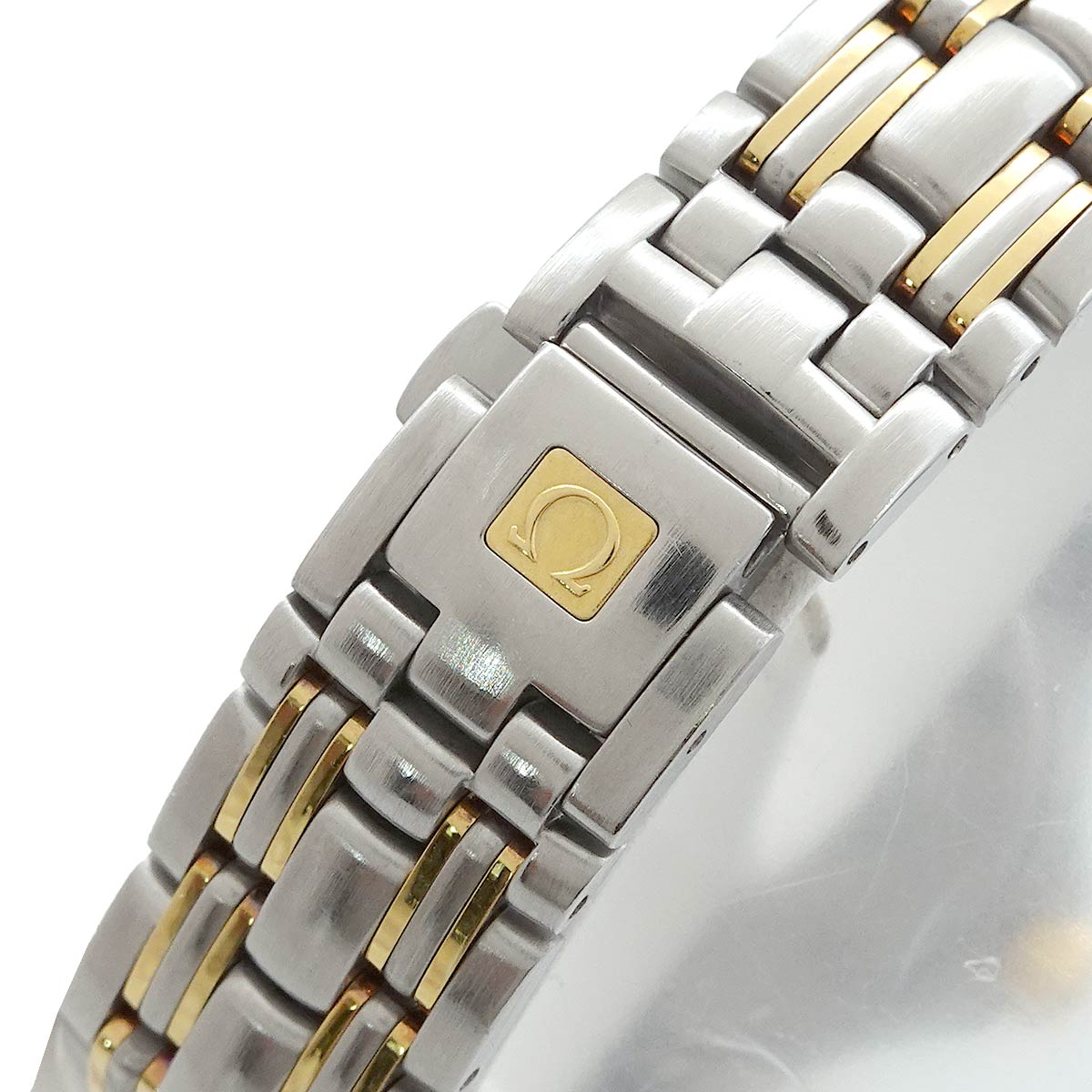 Seamaster 120 2371 80 Date Quartz Gold Dial Ladies Watch