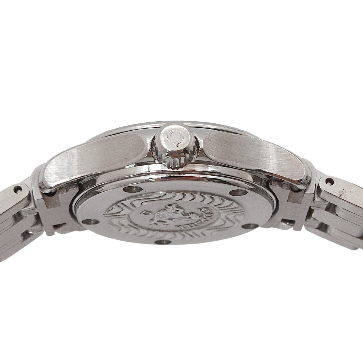 Seamaster 120 2581 21 Date Quartz White Dial Ladies Watch