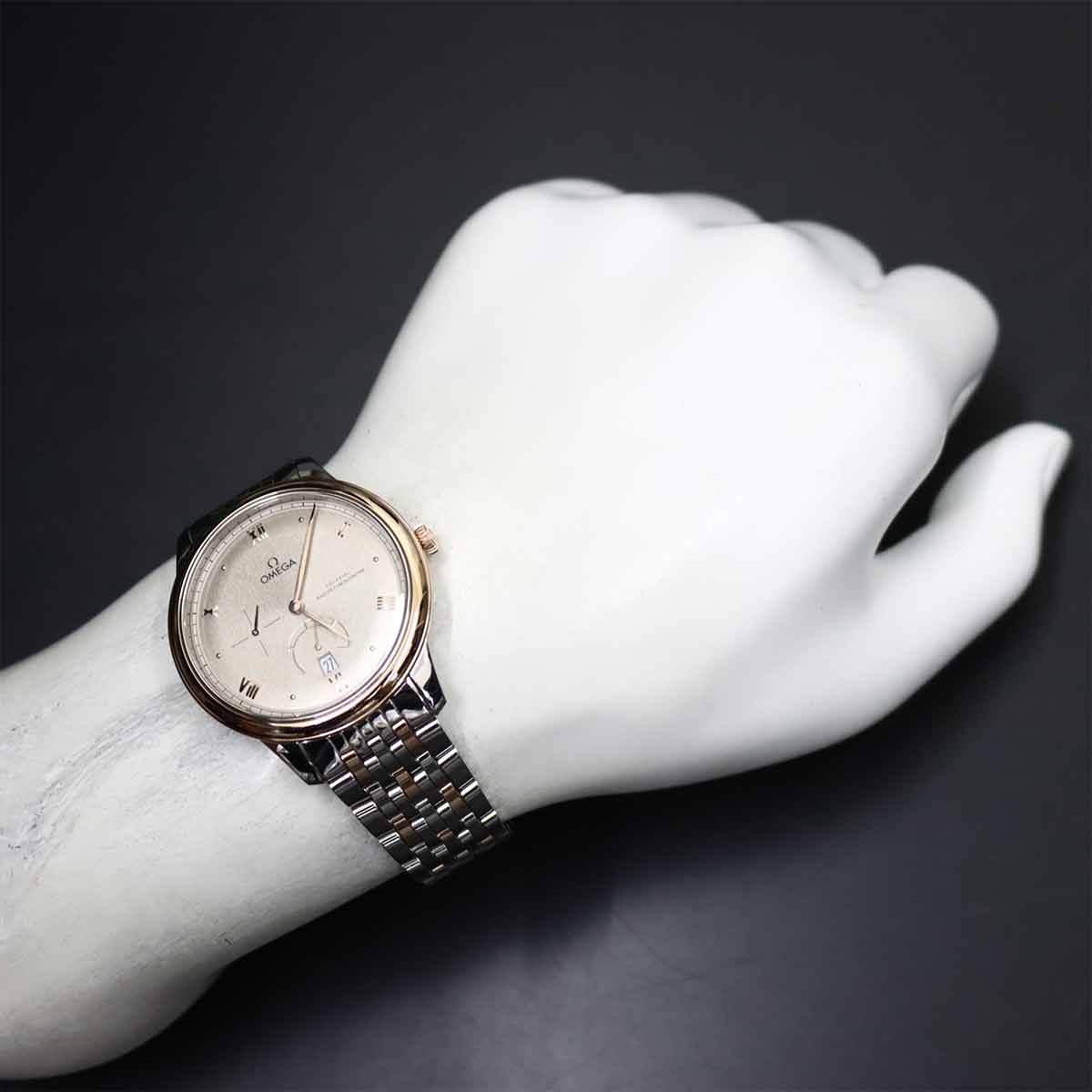 OMEGA De Ville Prestige CO-AXIAL 434 20 41 21 09 001 750 Pink Gold