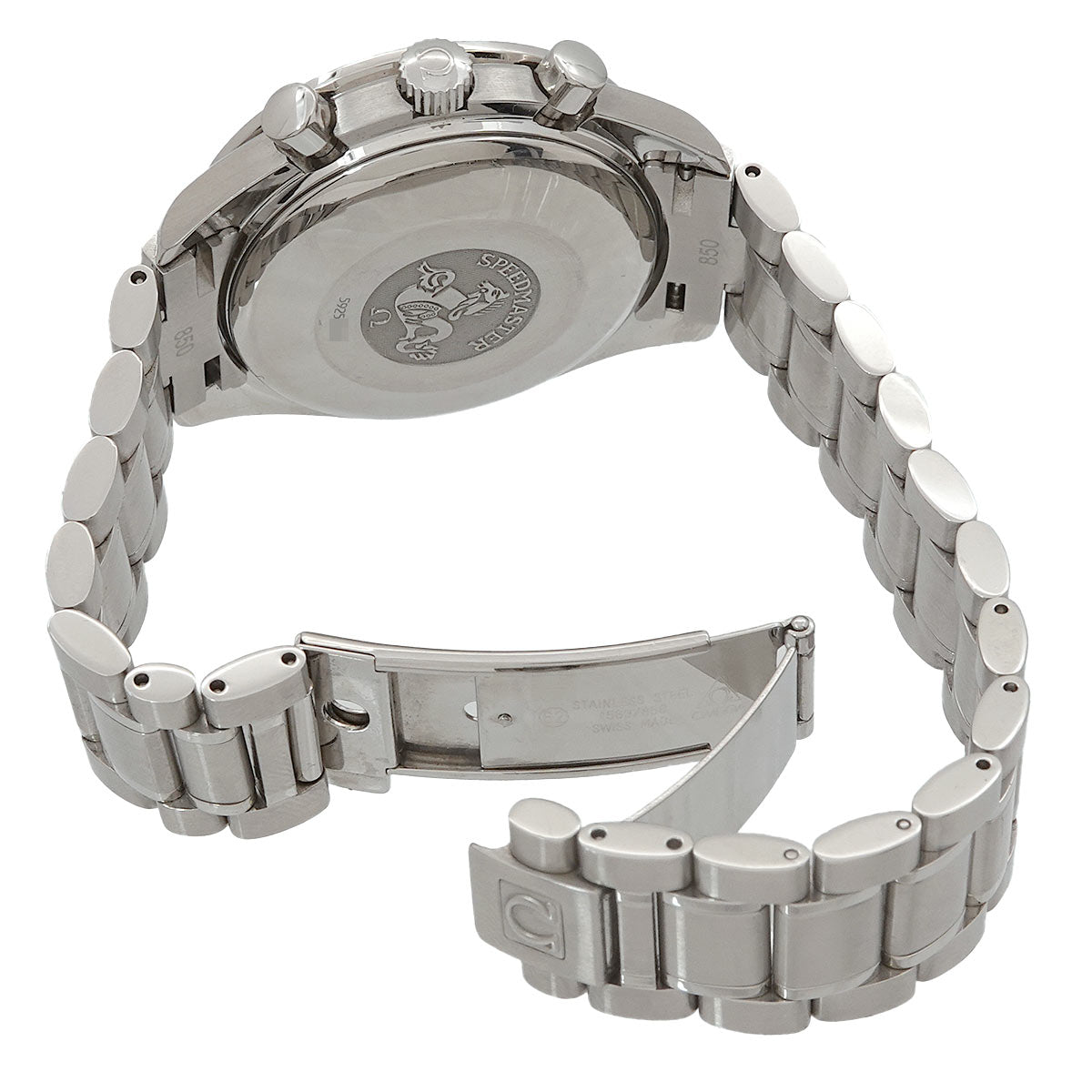 Speedmaster Date 3513.80 Chronograph Automatic Blue Dial Mens