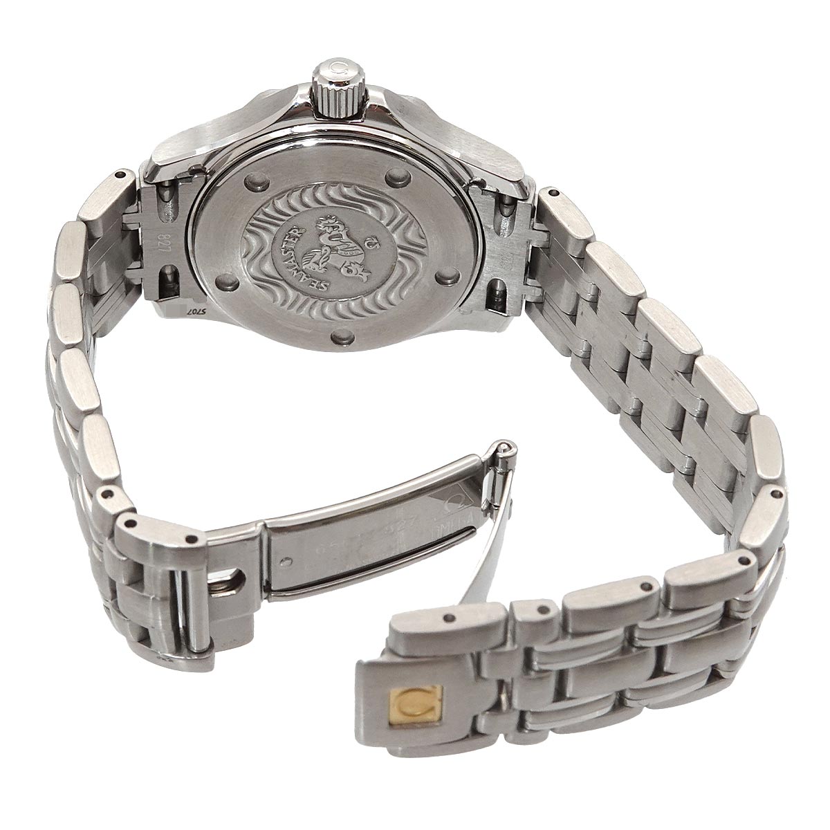 Seamaster 300 Professional 2285.80 Date Quartz Navy Dial Ladies