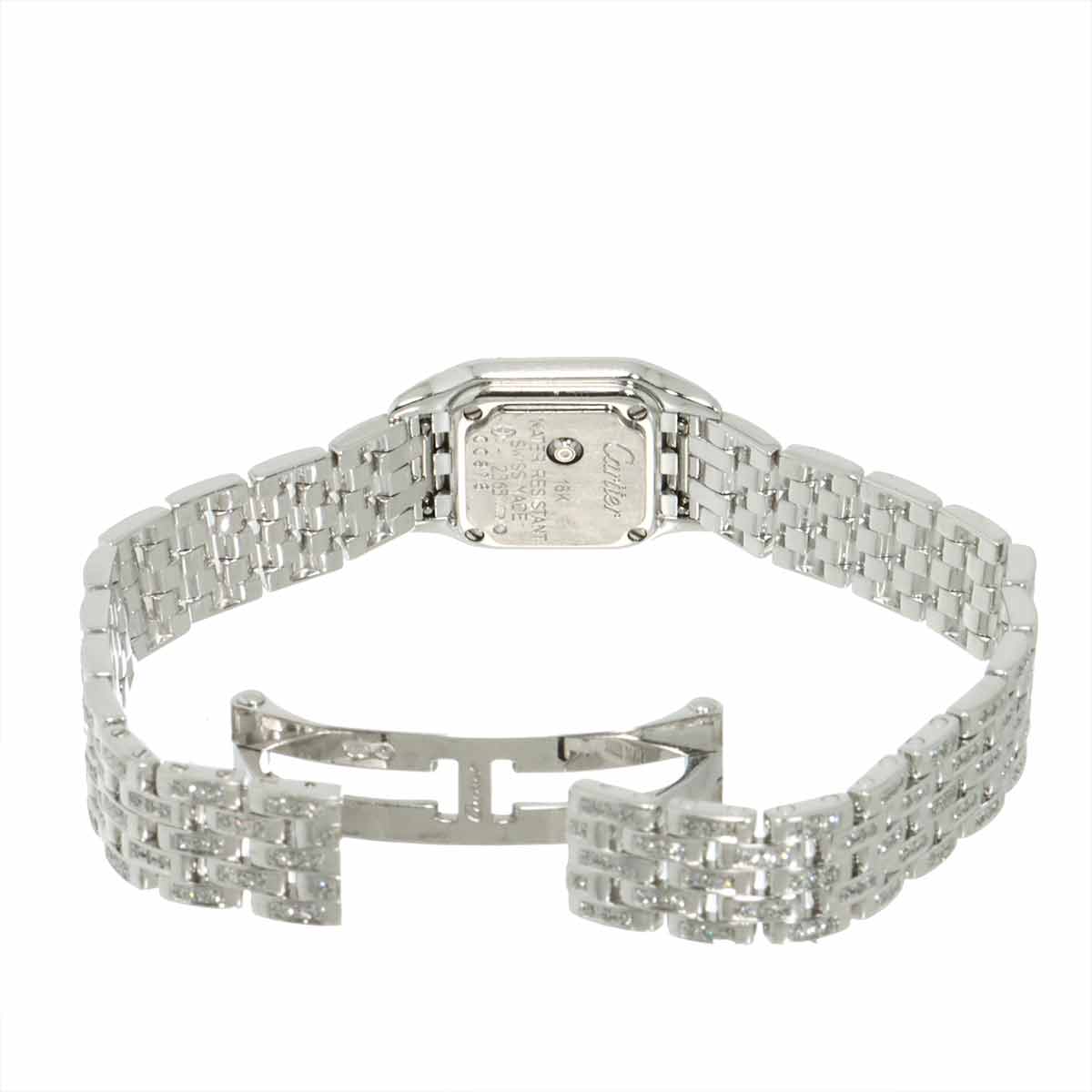 Mini Panthere WF3210FK Diamond 750WG Quartz Silver Dial Ladies