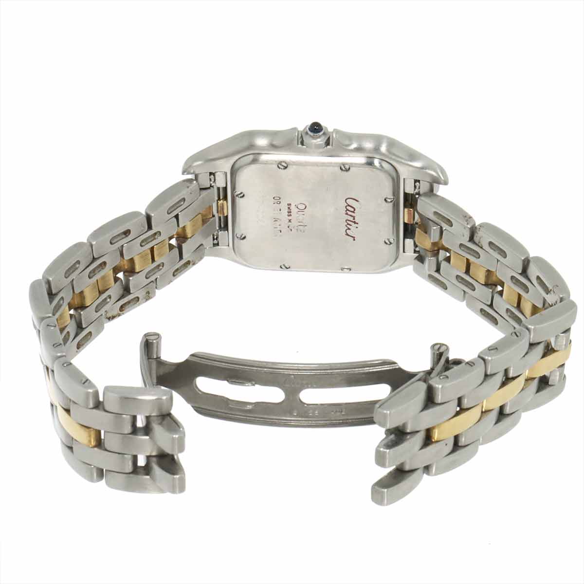 Panthere MM 1Row W25028B6 YG Quartz Date Cream Dial Boys