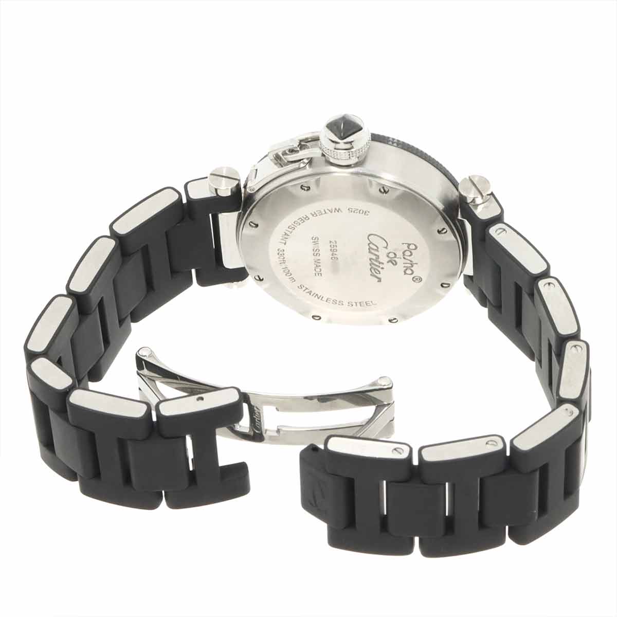 Pasha Seatimer W3140003 Quartz Date Black Dial Ladies Watch