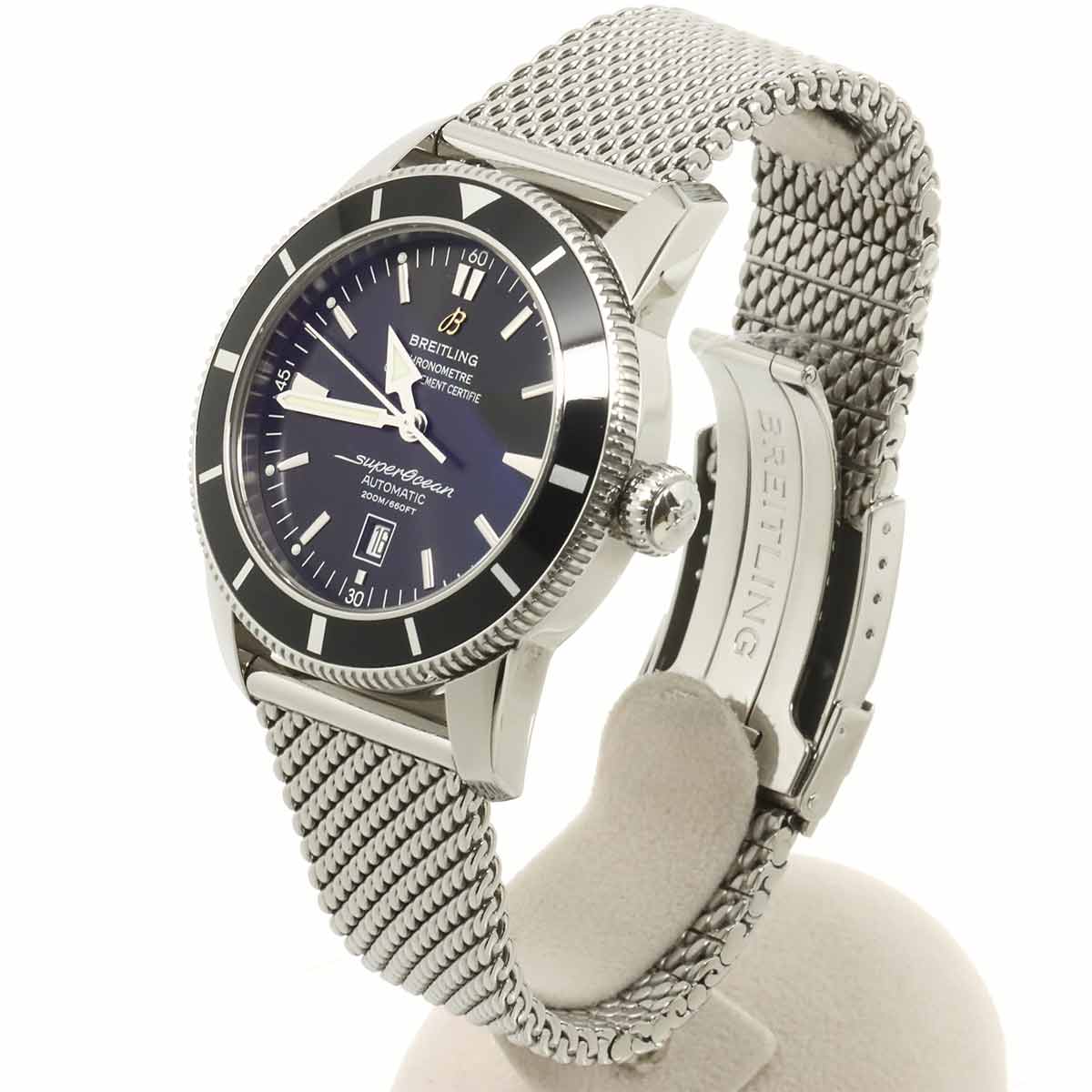 SuperOcean Heritage 46 A17320 Date Black Dial Mens