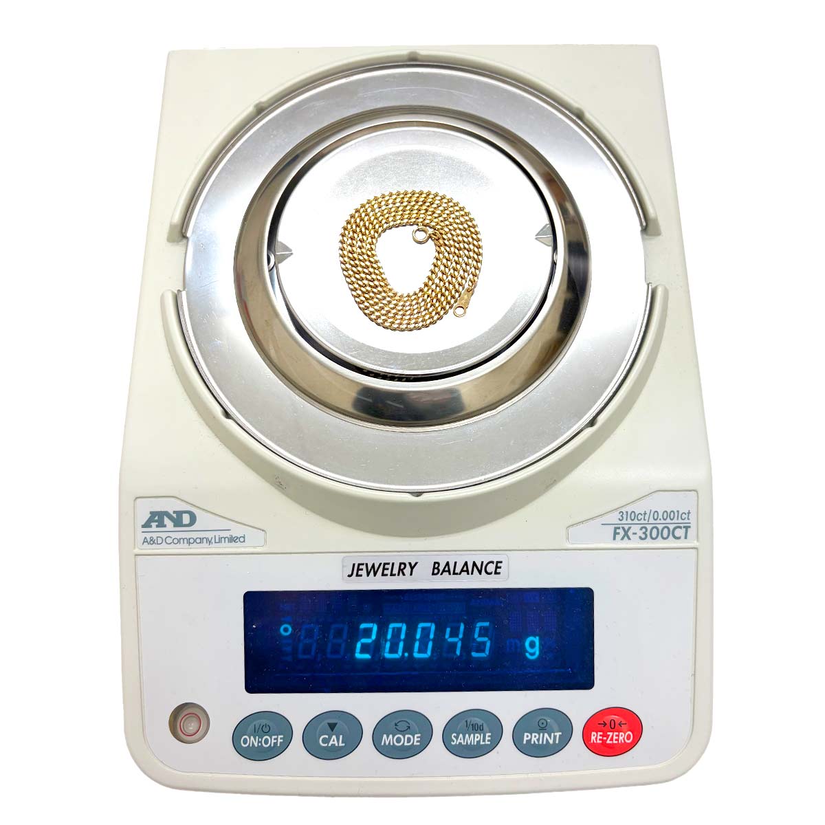 Kihei chain Necklace 18K YG 750