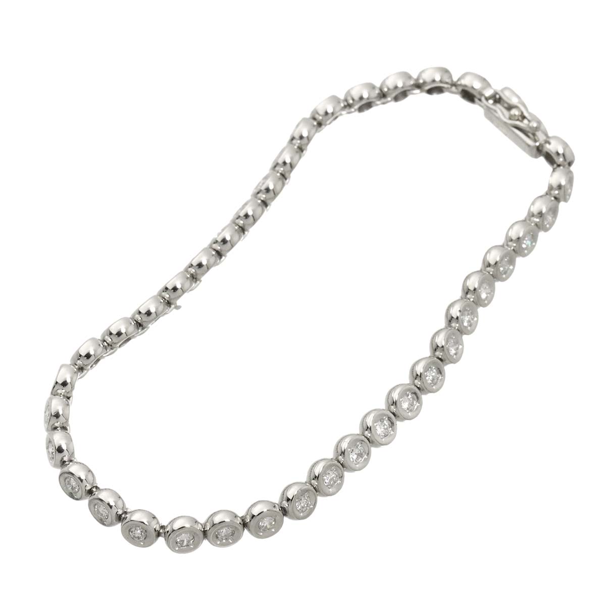 Diamond 1.00ct Bracelet Pt Platinum