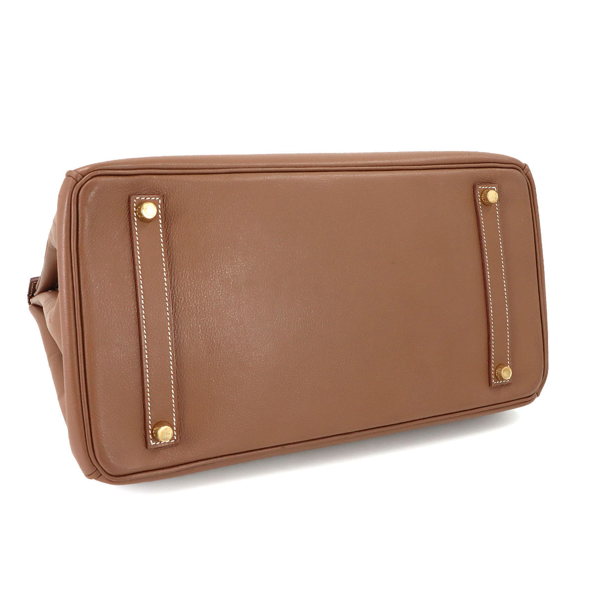 Birkin 35 Veau Gras Muscade Hand Bag Brown Purse