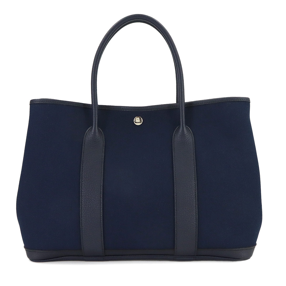 Garden Party PM Tote Bag Toile Militaire Negonda Blue Indigo