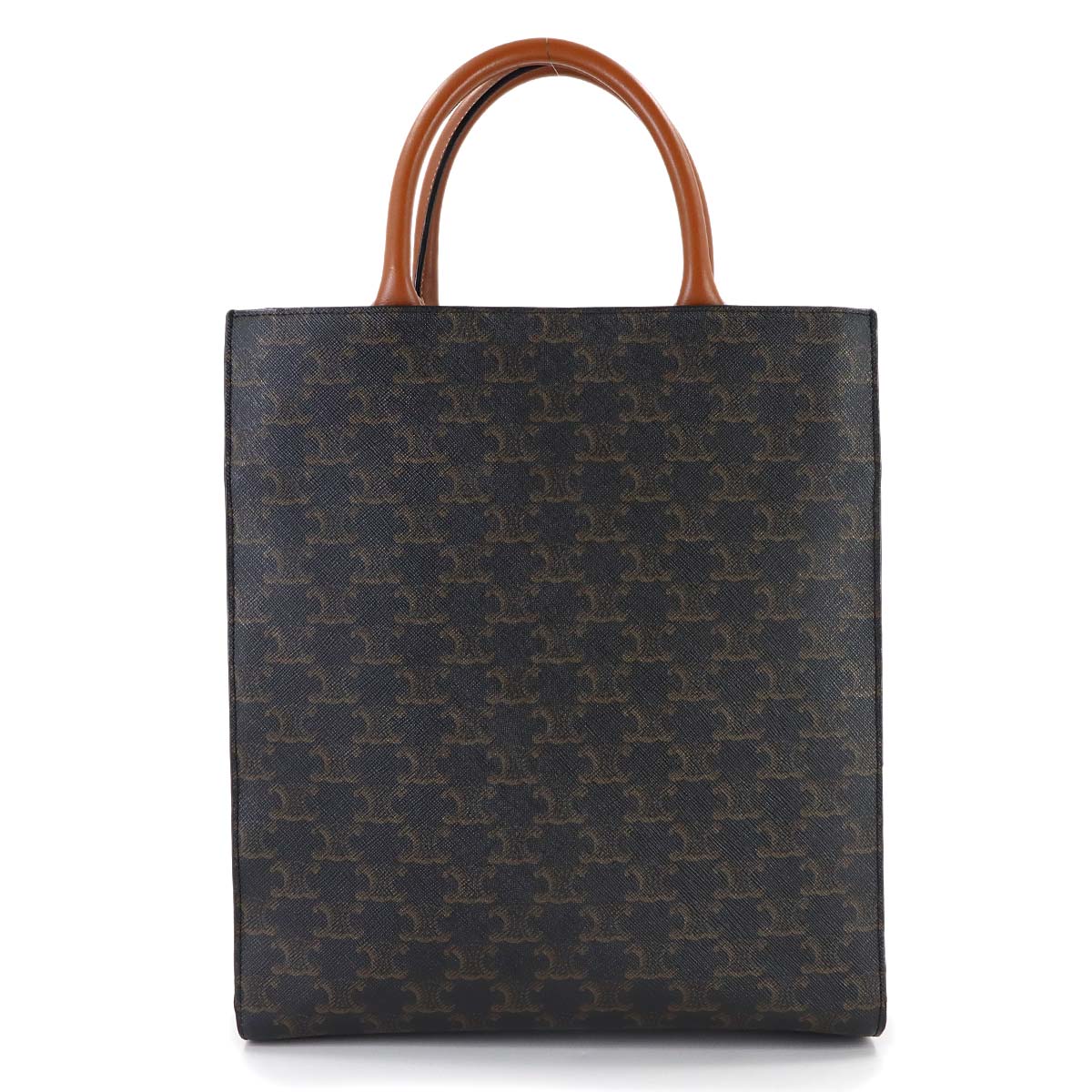 Triomphe Small Vertical Cabas Tote Shoulder Bag 191542BZK