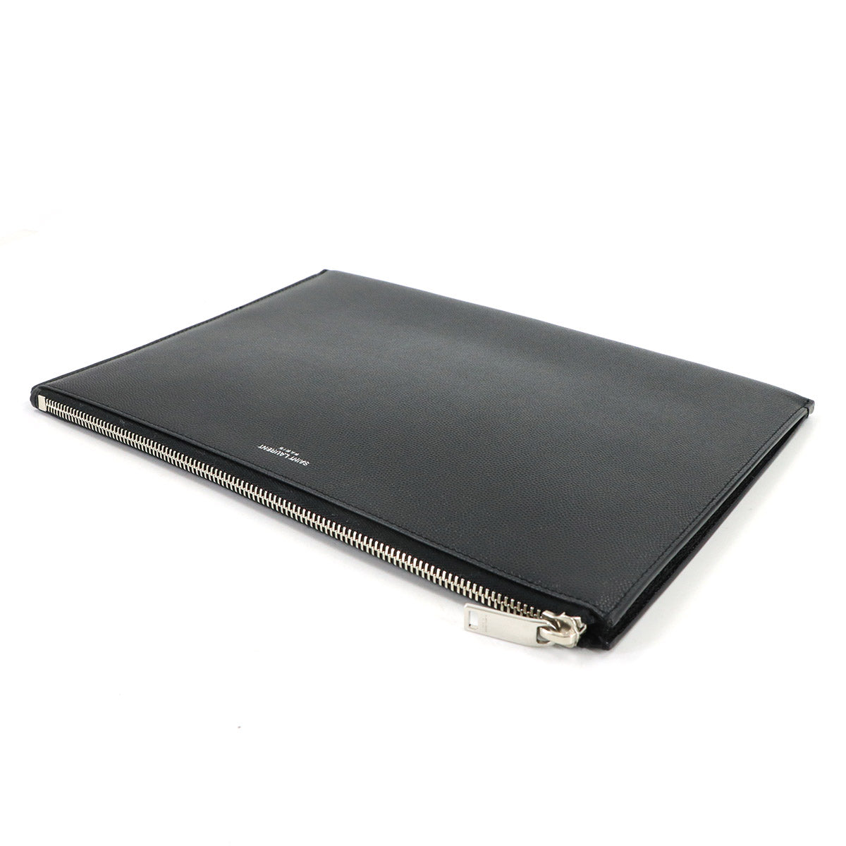 Clutch Bag Leather Black 397294 Purse
