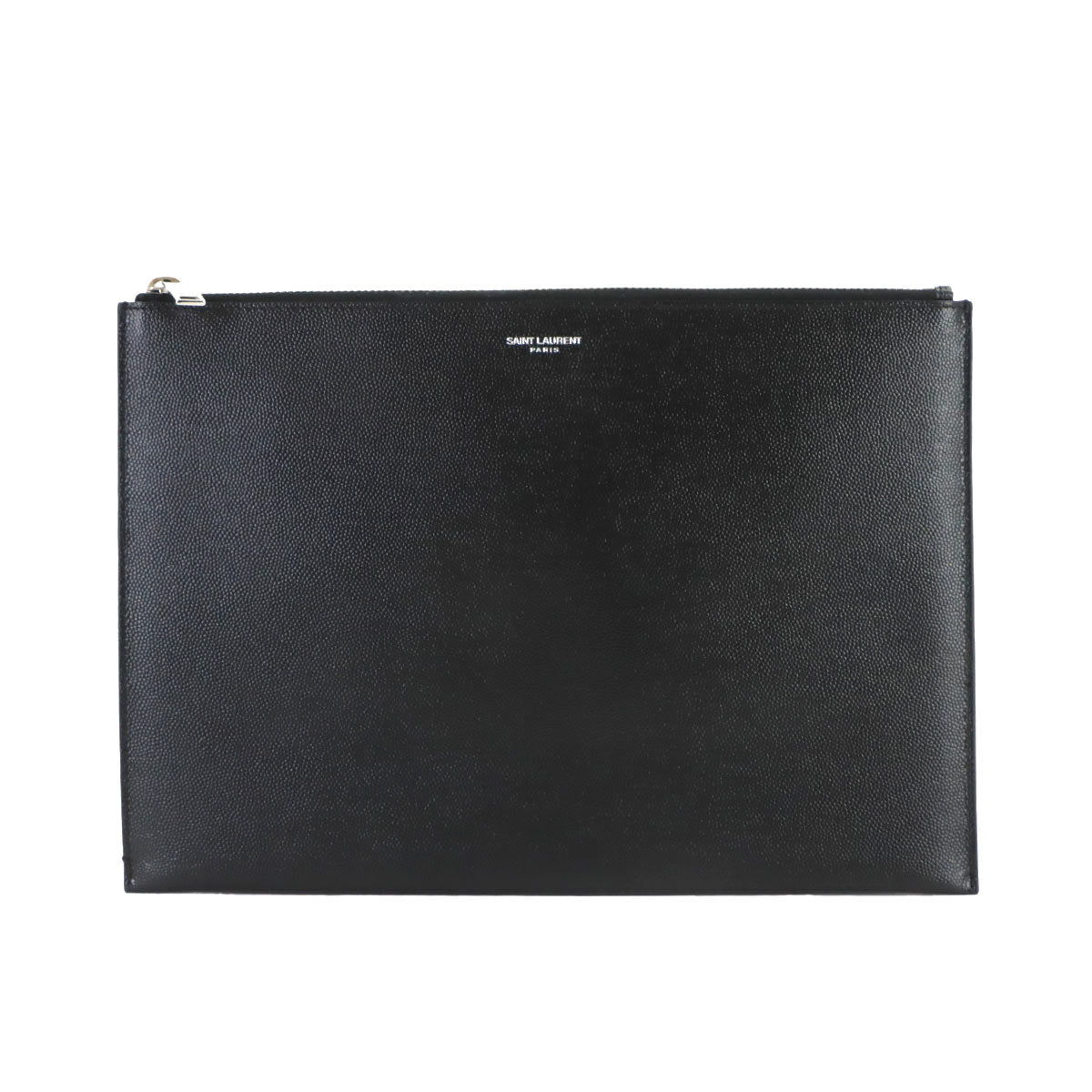 Clutch Bag Leather Black 397294 Purse